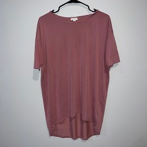 LulaRoe Pink Shirt. Gently used.